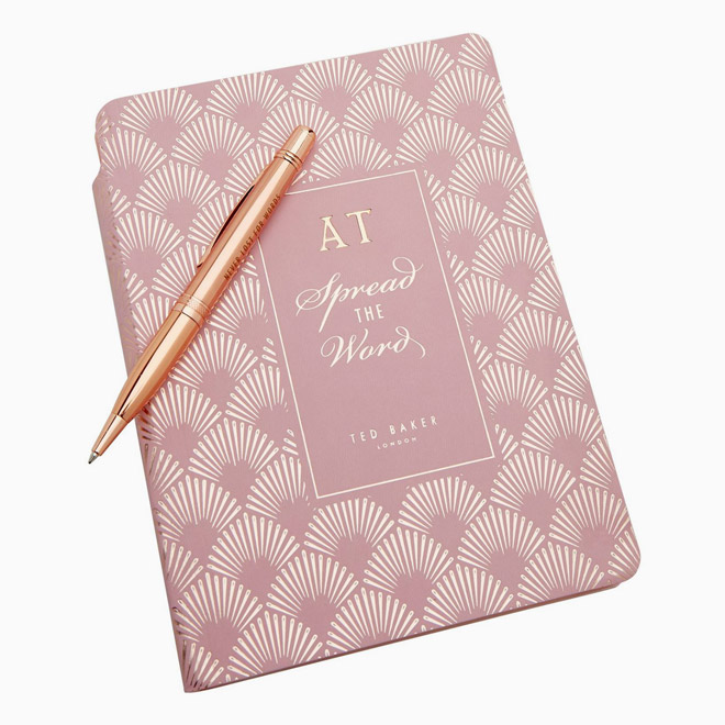 Notebook personalized giveaway